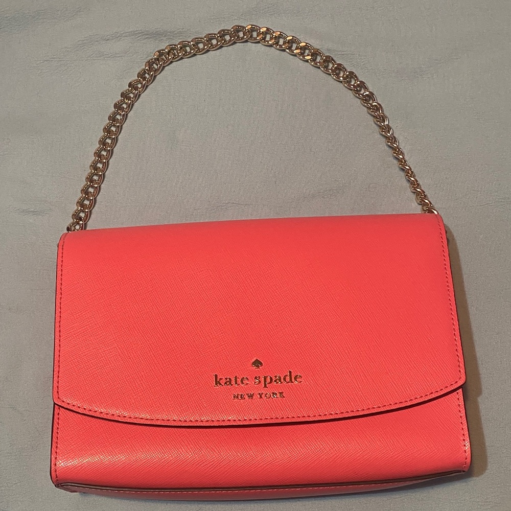 Kate Spade Vibrant Coral Clutch